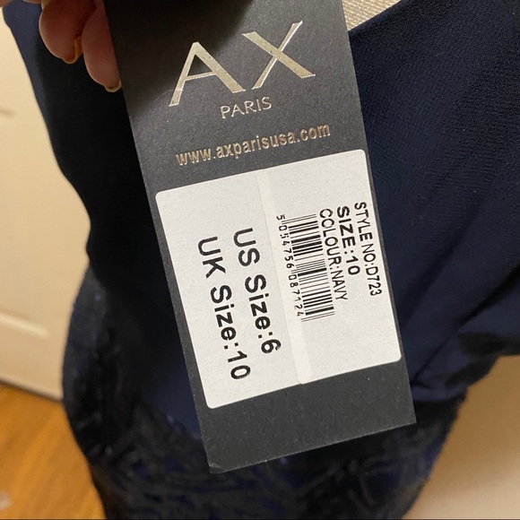 AX Paris Women Chiffon & Sequin V-Neck Mini Dress - Picture 12 of 16